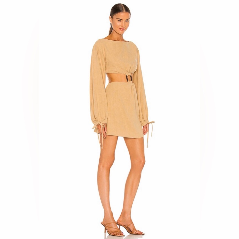 L’Academie Alora Dress – Tan (XL) - Picture 2 of 16